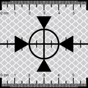 GEORADIAN CIBLE 60 x 60 AVEC ECHELLE