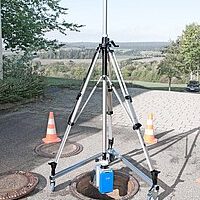 NEDO TRÉPIED NADIRO-ZENITHAL Industrial line 5 m